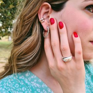dots hoops & nest ear cuff 2